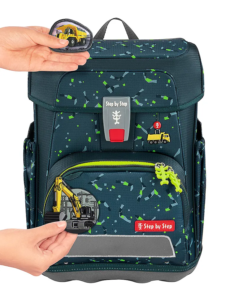 STEP BY STEP | Magic Mags Excavadora Rocco | Gris