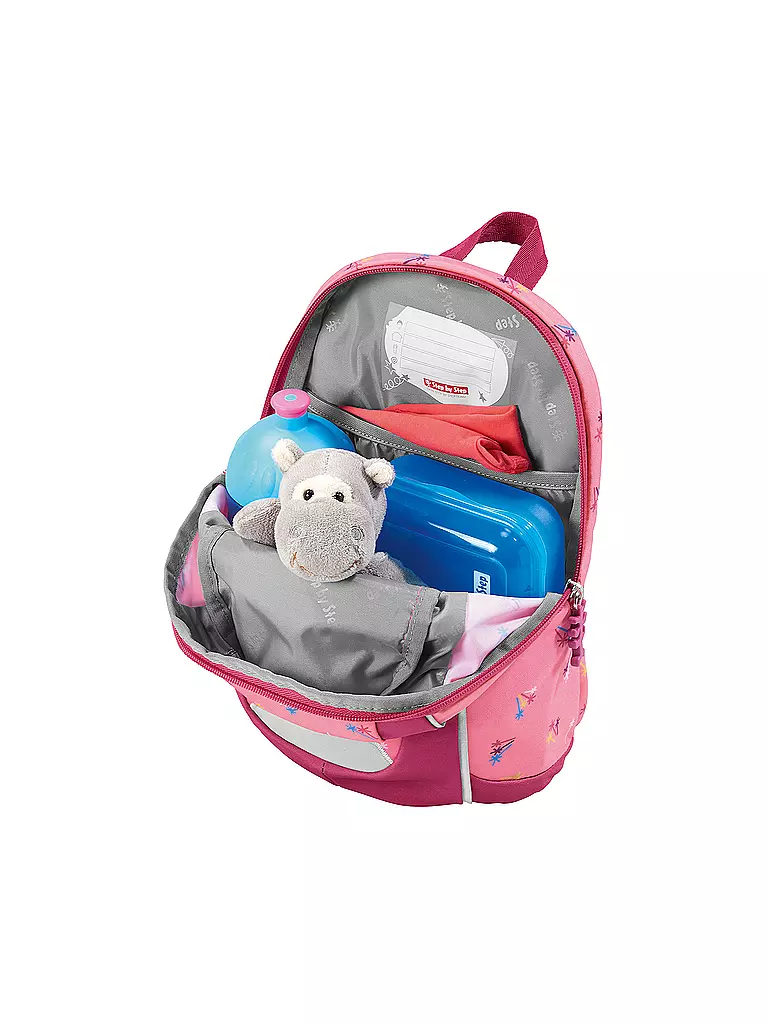 STEP BY STEP | Mochila infantil - Kiga Mini Little Unicorn Nuala | Rosa