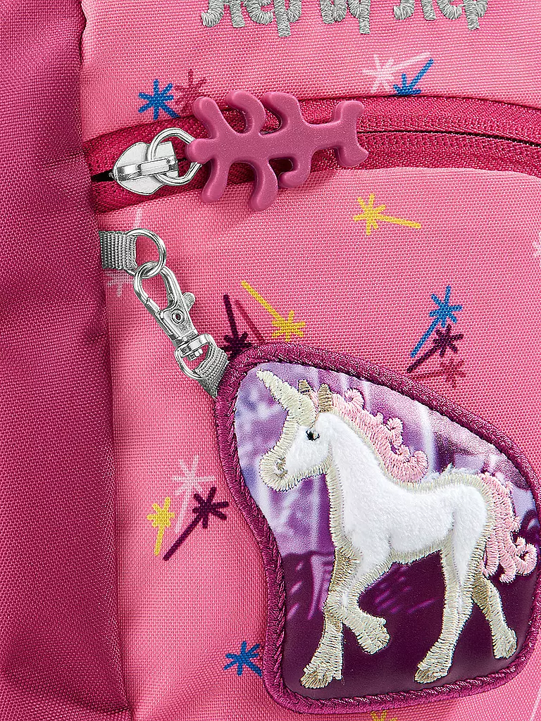 STEP BY STEP | Mochila infantil - Kiga Mini Little Unicorn Nuala | Rosa