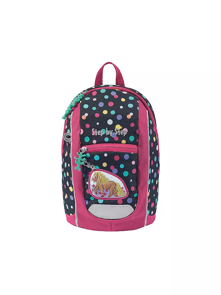 STEP BY STEP | Mochila infantil - Kiga Mini Pony Lotta | Fucsia