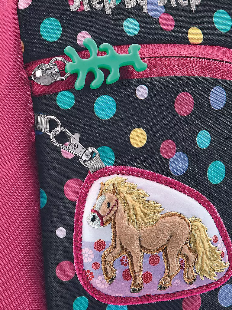 STEP BY STEP | Mochila infantil - Kiga Mini Pony Lotta | Fucsia
