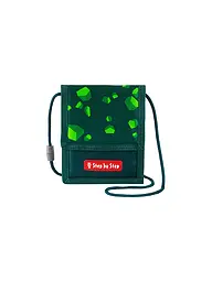 STEP BY STEP | Monedero de cuello Dino Targo | Verde oscuro
