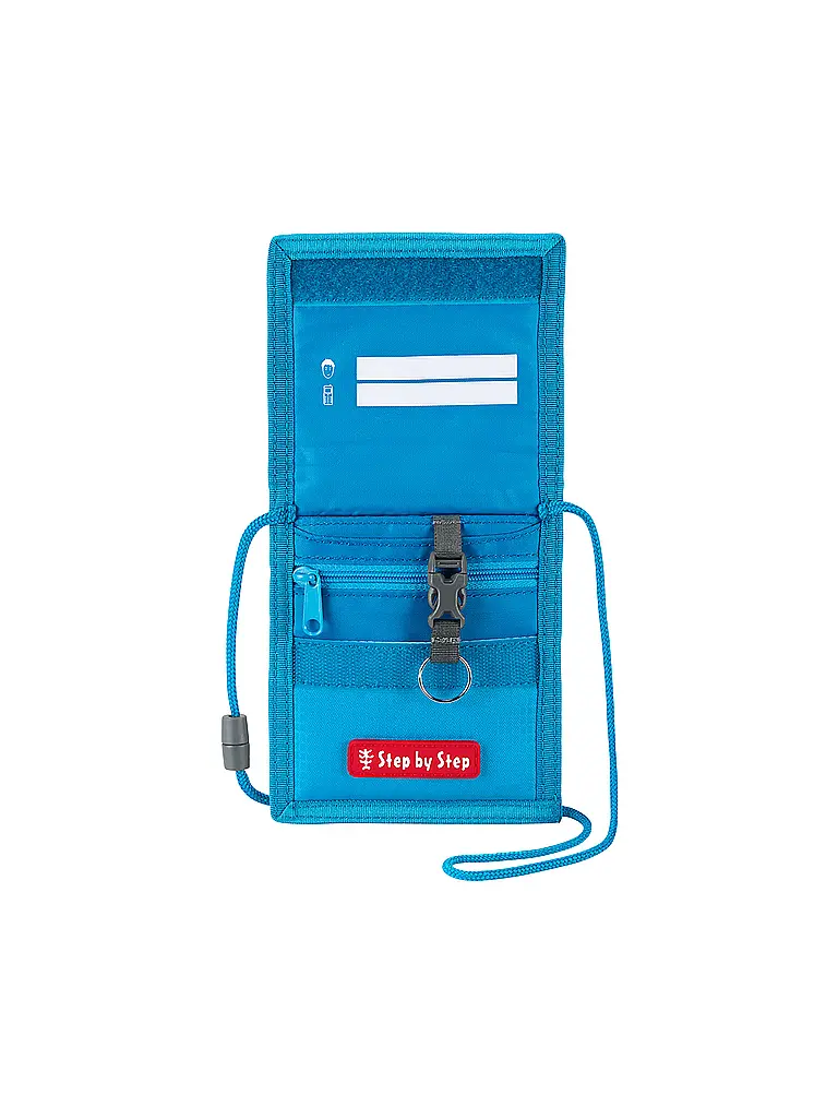 STEP BY STEP | Monedero de cuello Dolphine Finja | Azul