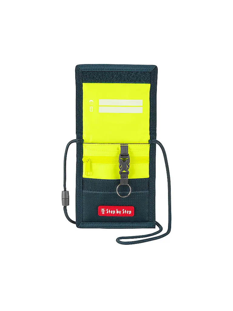 STEP BY STEP | Monedero para el cuello Bagger Rocco | Verde oscuro