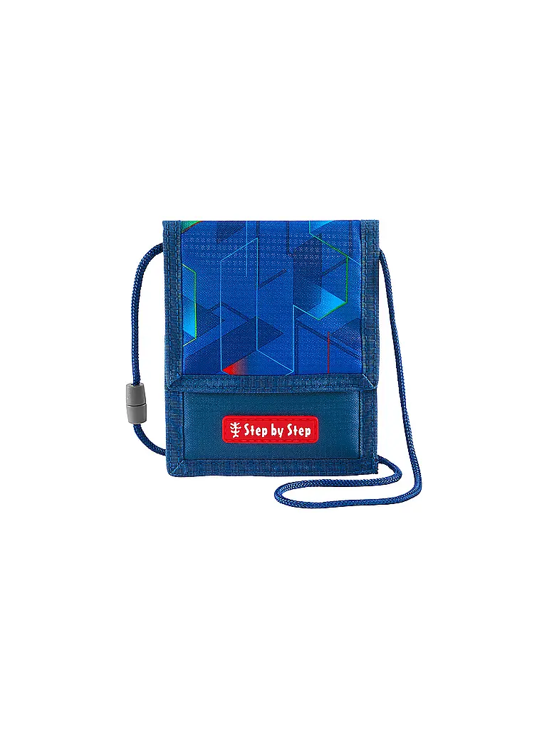 STEP BY STEP | Monedero para el cuello Police Truck Charly | Azul oscuro