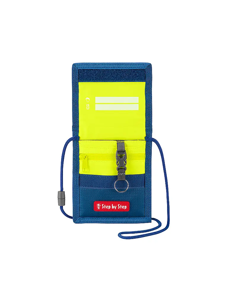 STEP BY STEP | Monedero para el cuello Police Truck Charly | Azul oscuro