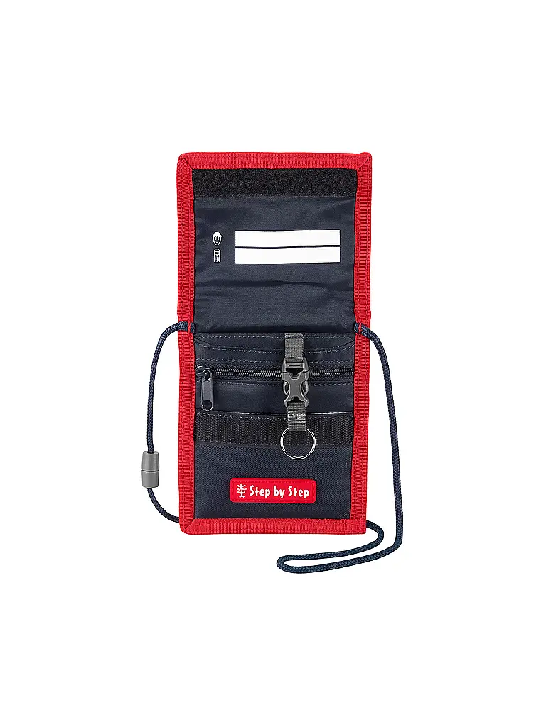 STEP BY STEP | Monedero para el cuello Sports Car Mick | Negro