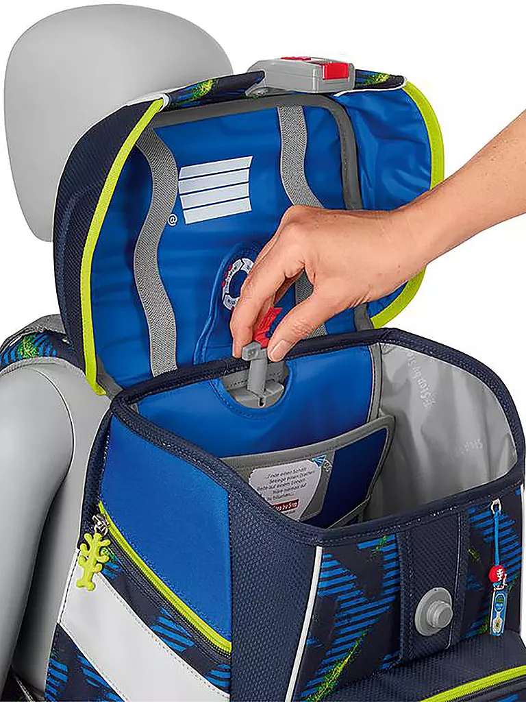 STEP BY STEP | Schulranzen Set Space Police Car Cody 5teilig  | Azul oscuro