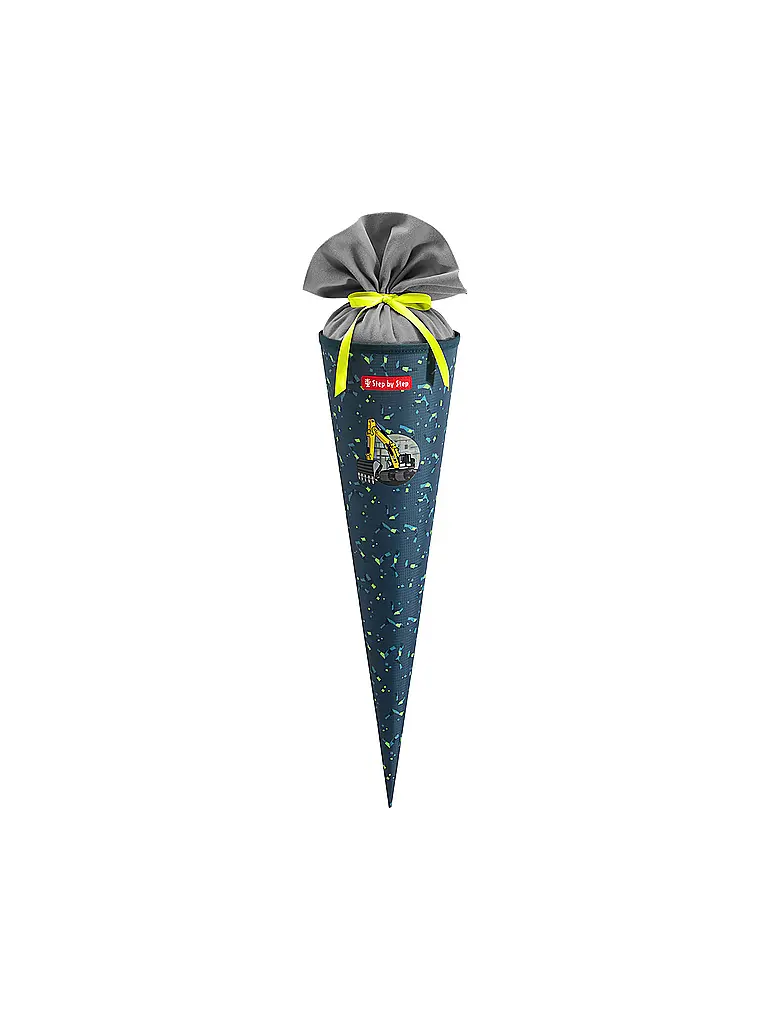 STEP BY STEP | Schultüte Bagger Rocco | Verde oscuro