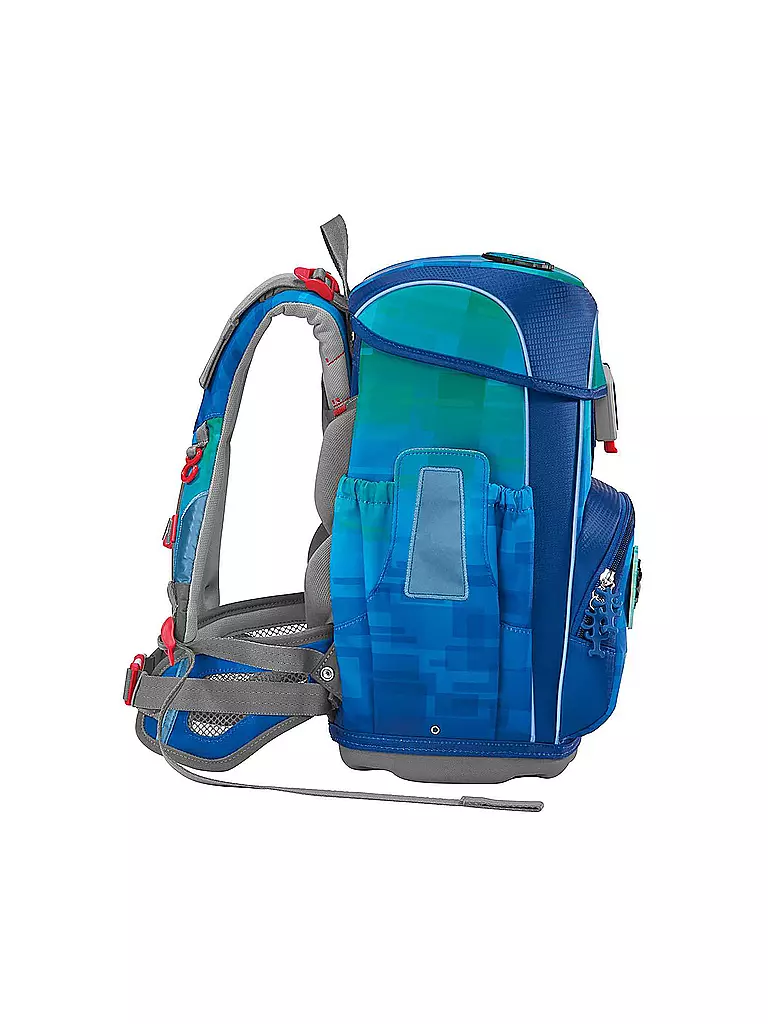 STEP BY STEP | Schultaschen Set 5-teilig  CLOUD Ocean Space Craft Spike  | Azul