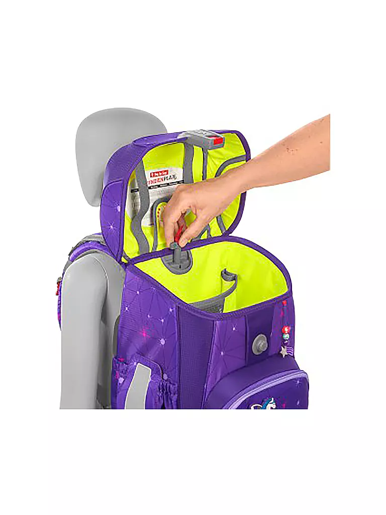 STEP BY STEP | Schultaschen Set 5tlg CLOUD Dreamy Pegasus | Lila