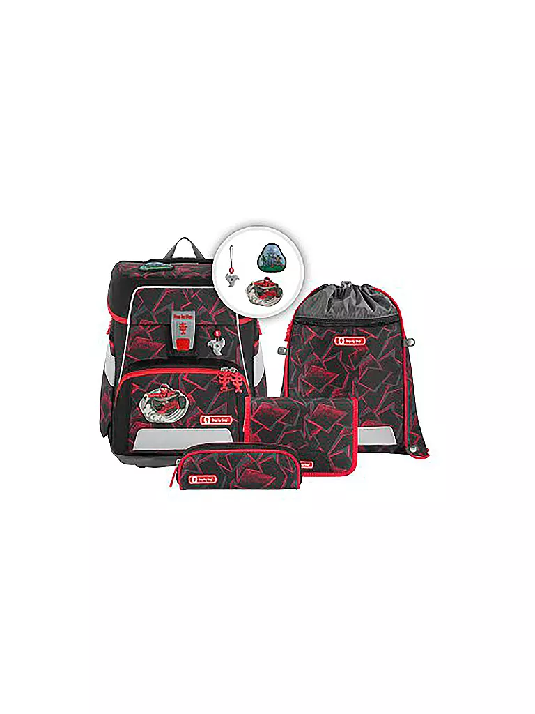STEP BY STEP | Schultaschen Set 5tlg SPACE Ninja Yuma | Negro