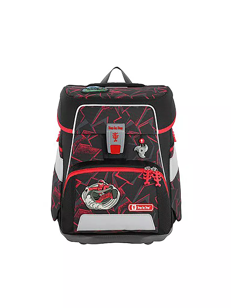 STEP BY STEP | Schultaschen Set 5tlg SPACE Ninja Yuma | Negro