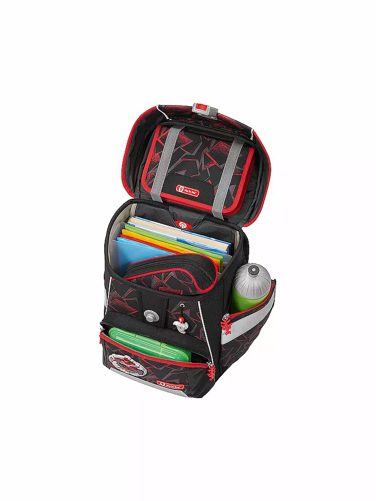 STEP BY STEP | Schultaschen Set 5tlg SPACE Ninja Yuma | Negro