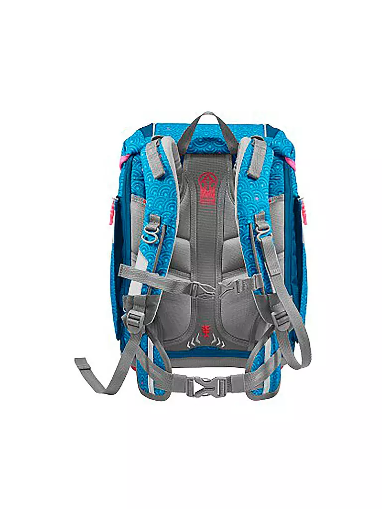 STEP BY STEP | Schultaschen Set 6tlg 2in1 Plus Dolphin Pippa | Turquesa