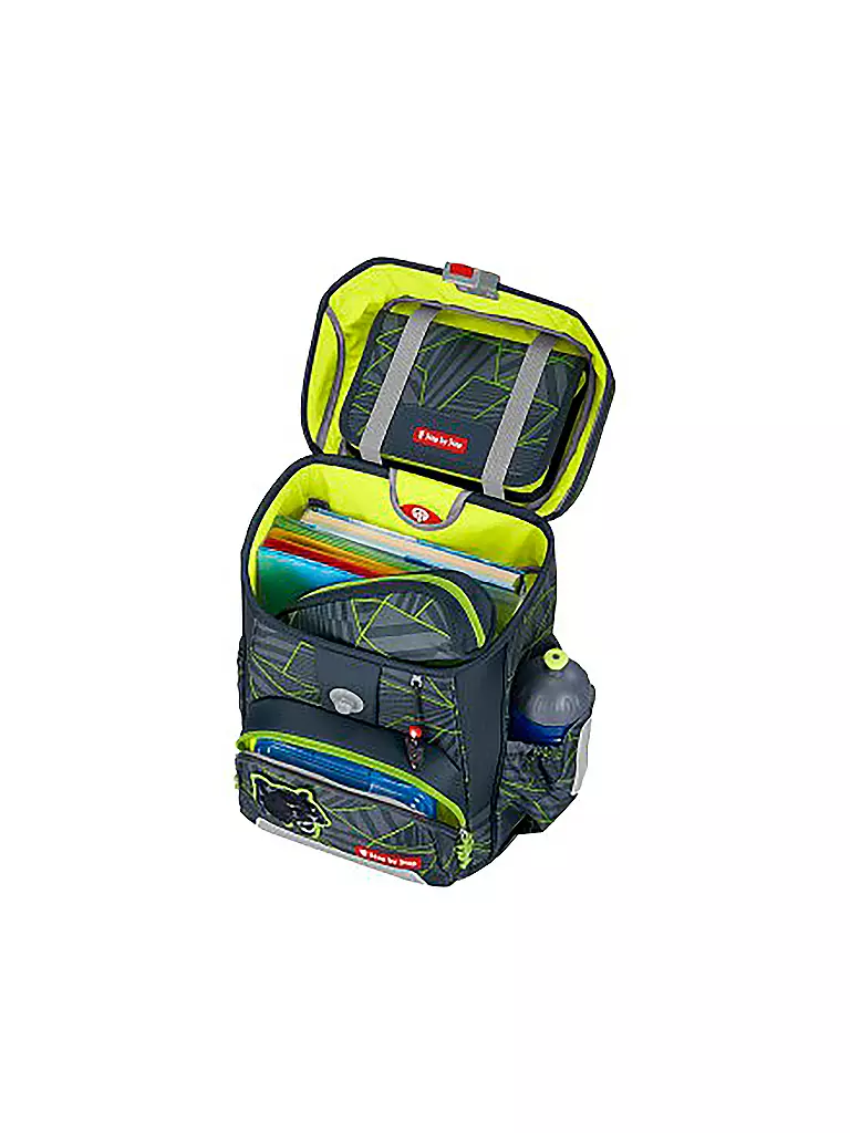 STEP BY STEP | Schultaschen Set Cloud 5tlg Cat Chiko | Negro