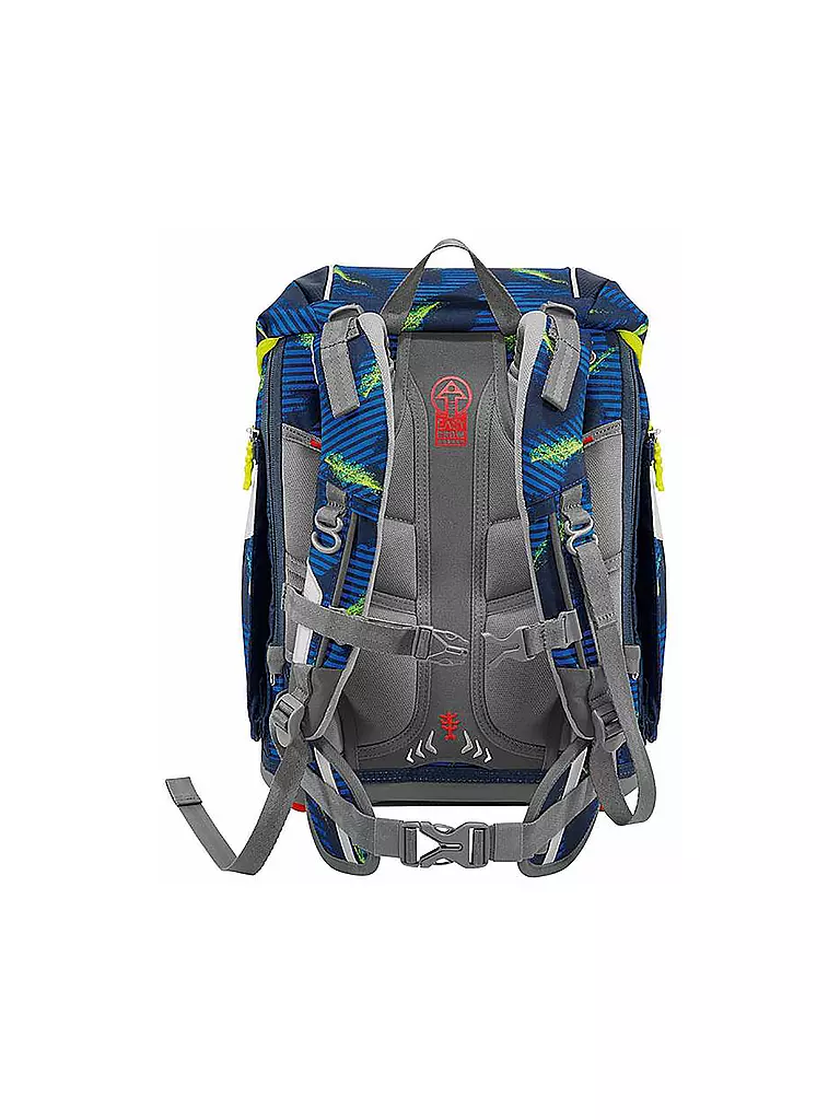 STEP BY STEP | Set de mochila escolar 2en1 Plus Police Car Cody | Azul oscuro