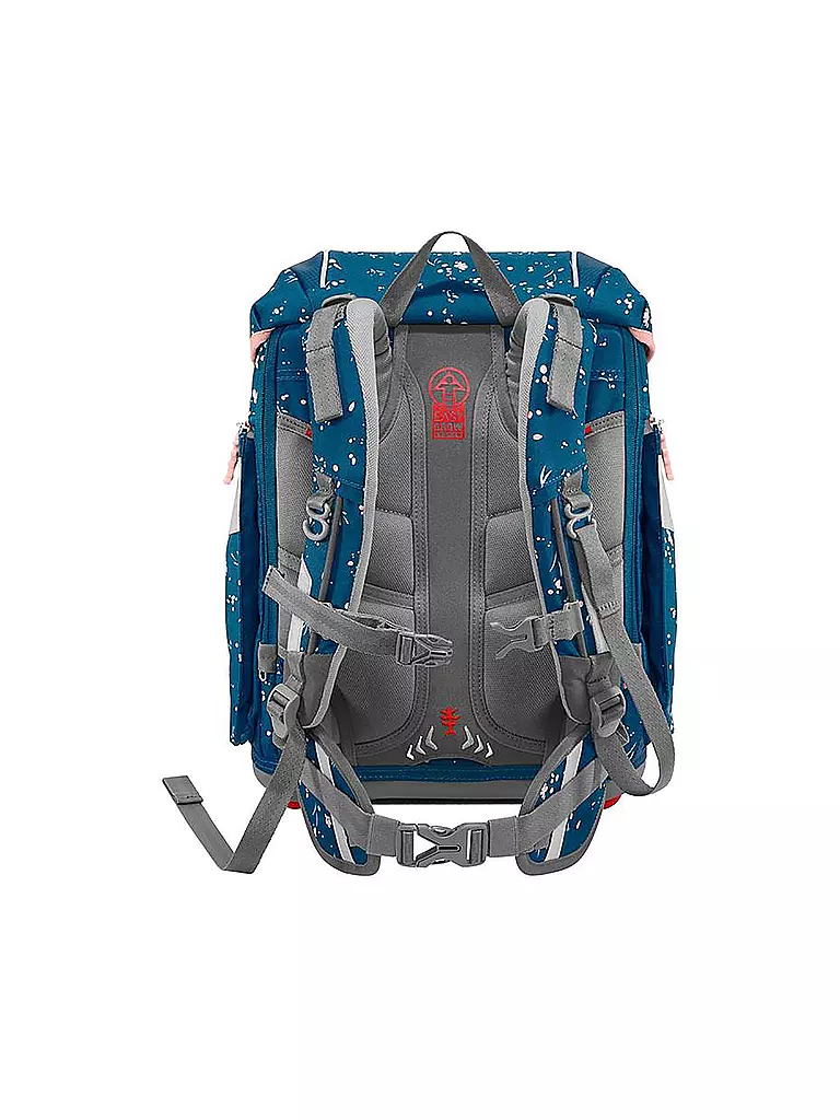 STEP BY STEP | Set de mochila escolar 2en1 Plus Wild Horse Ronja | Azul