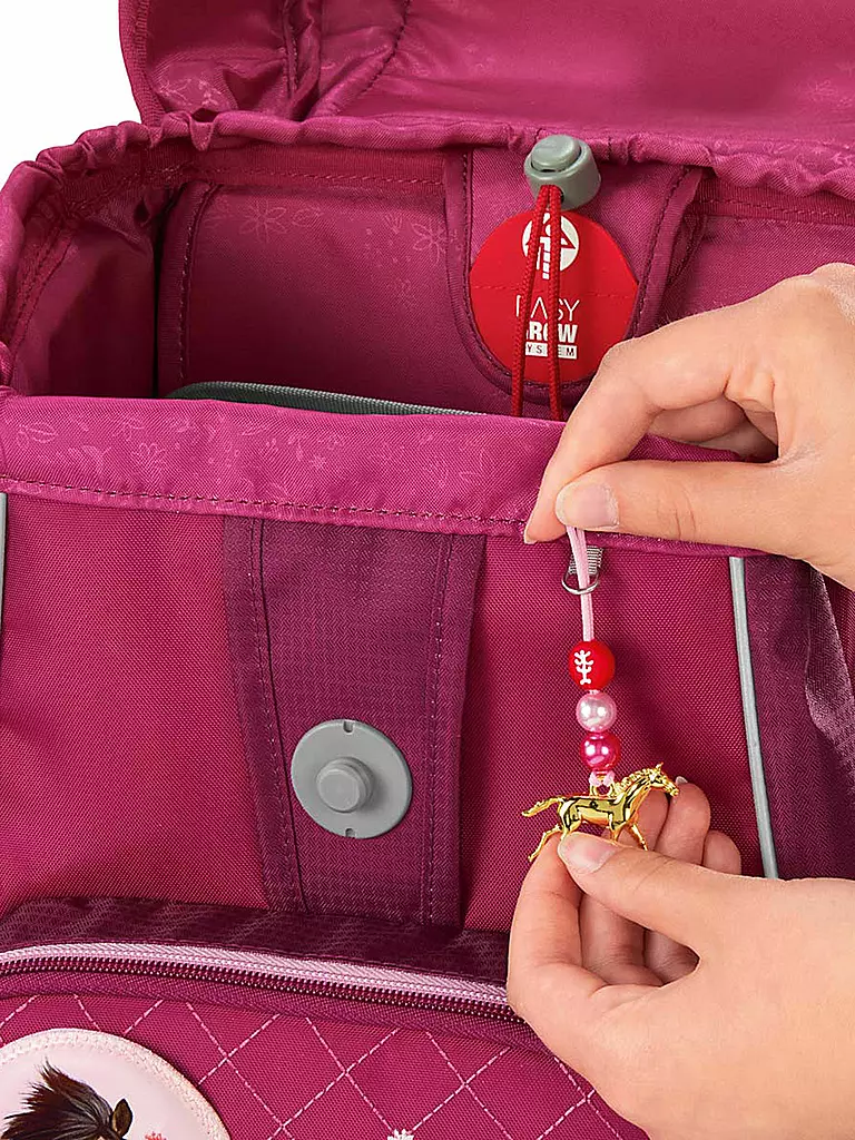 STEP BY STEP | Set de mochila escolar 2EN1 Spiegelburg Pferdefreunde | 