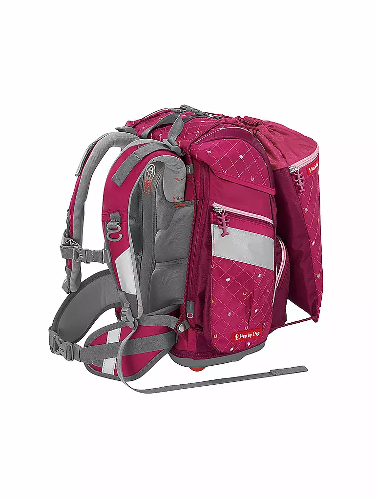 STEP BY STEP | Set de mochila escolar 2EN1 Spiegelburg Pferdefreunde | 