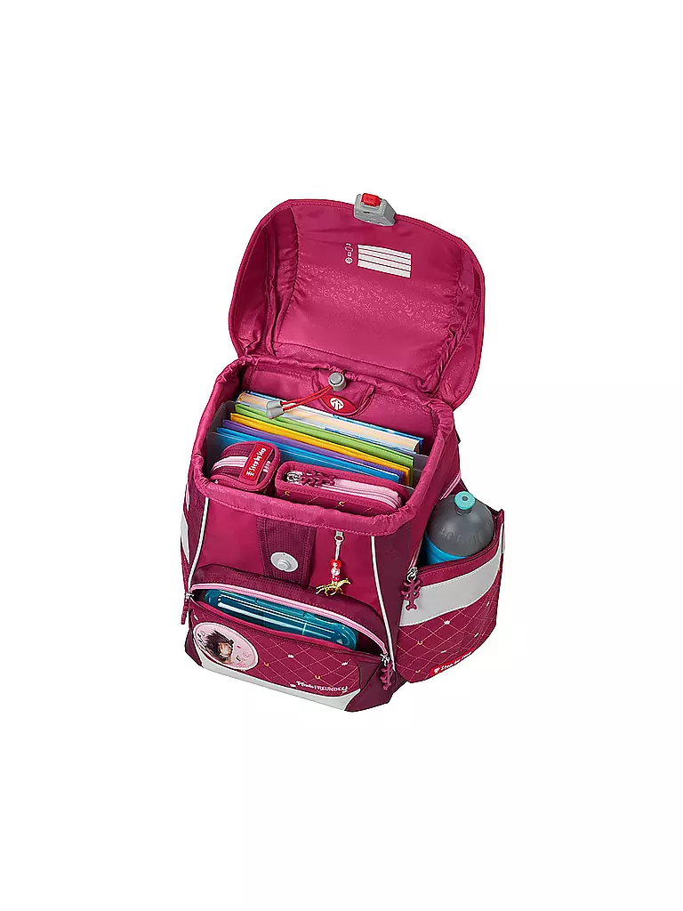 STEP BY STEP | Set de Mochila Escolar 2IN1 PLUS Spiegelburg Pferdefreunde | 