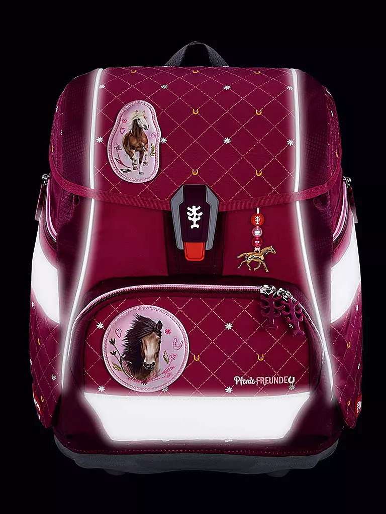 STEP BY STEP | Set de Mochila Escolar 2IN1 PLUS Spiegelburg Pferdefreunde | 