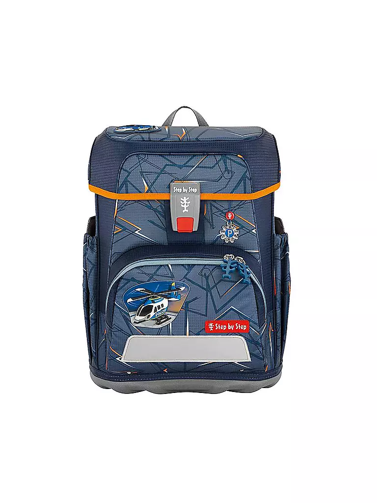 STEP BY STEP | Set de mochila escolar 5 piezas CLOUD Helicopter Sam | Gris