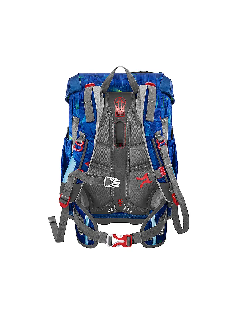 STEP BY STEP | Set de mochila escolar 5 piezas CLOUD Police Truck Char | Azul