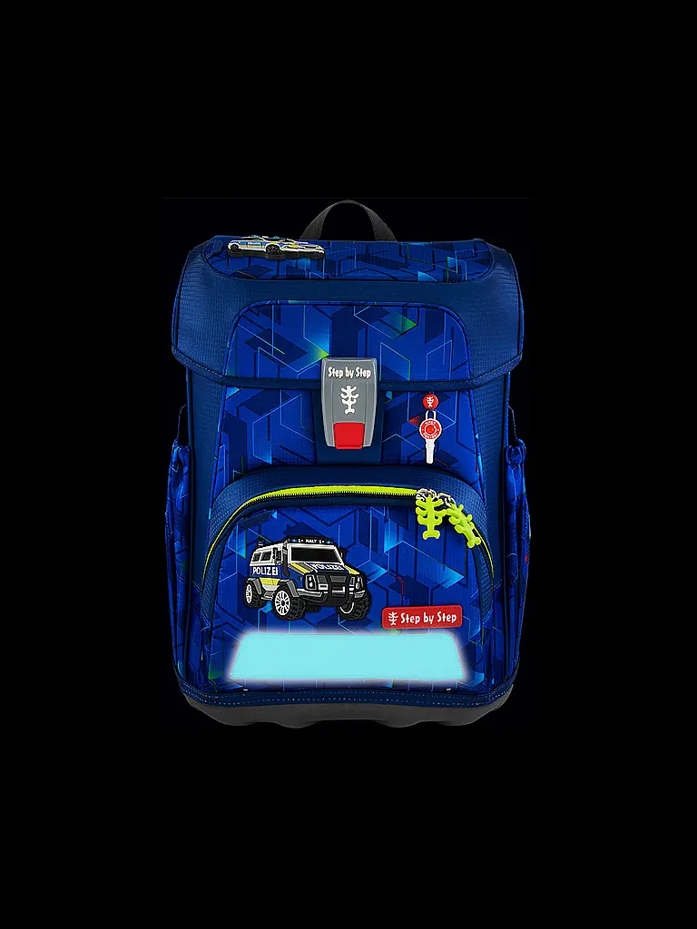 STEP BY STEP | Set de mochila escolar 5 piezas CLOUD Police Truck Char |