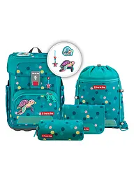 STEP BY STEP | Set de Mochila Escolar 5 piezas CLOUD Turtle Josie | Turquesa