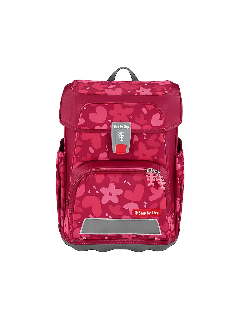 STEP BY STEP | Set de mochila escolar 5 piezas CLOUD Wild Horse Nora | Rojo