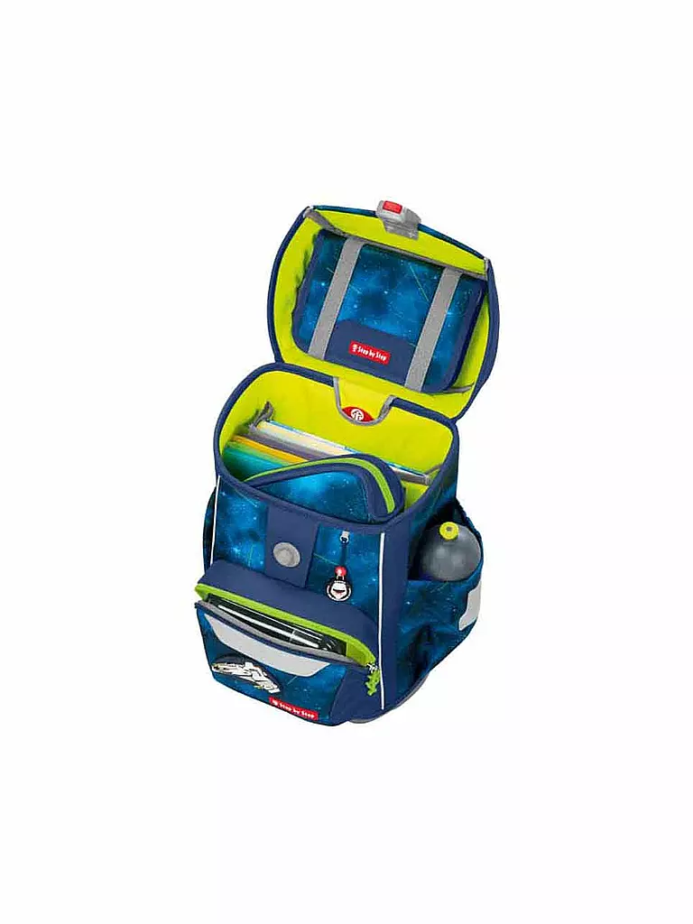 STEP BY STEP | Set de Mochila Escolar 5 piezas GIANT Starship Galactus | 