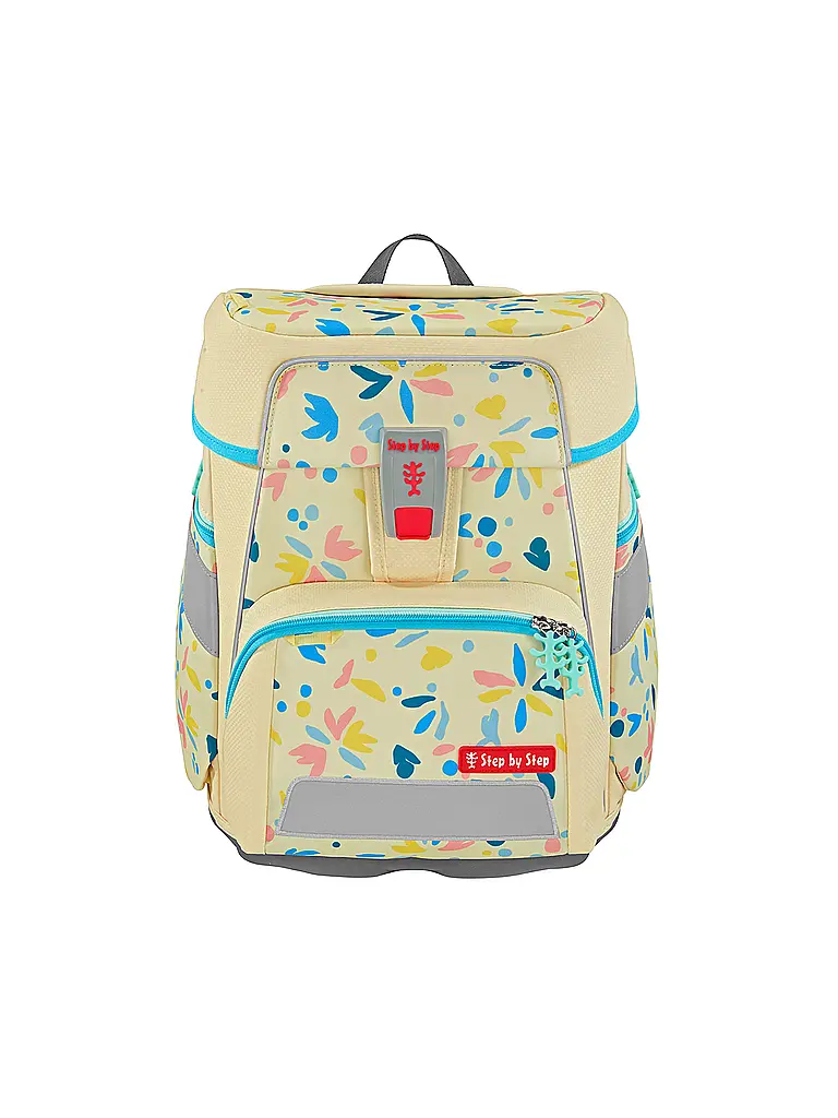 STEP BY STEP | Set de Mochila Escolar 5 piezas SPACE Cat Lilly | Crema