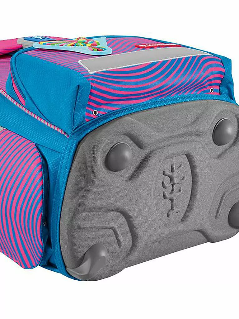 STEP BY STEP | Set de mochila escolar 5 piezas SPACE Neon Kolibri Kaja | Fucsia