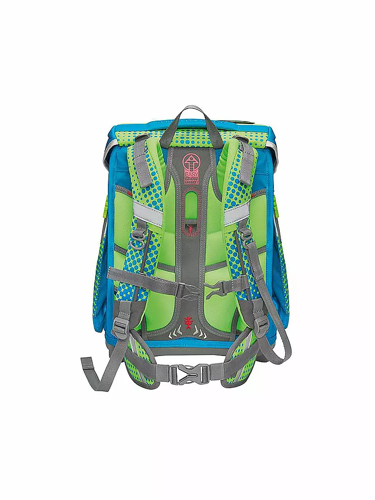 STEP BY STEP | Set de Mochila Escolar 5 piezas SPACE Neon Race Chuck | 