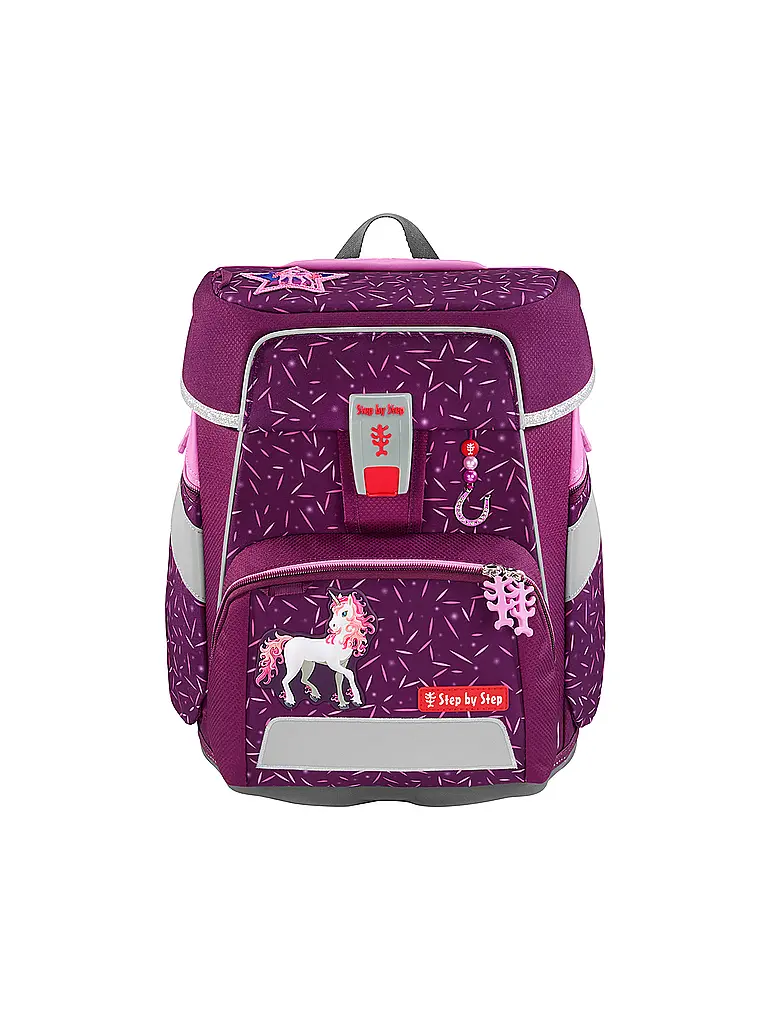 STEP BY STEP | Set de mochila escolar 5 piezas SPACE Pretty Unicorn | Baya