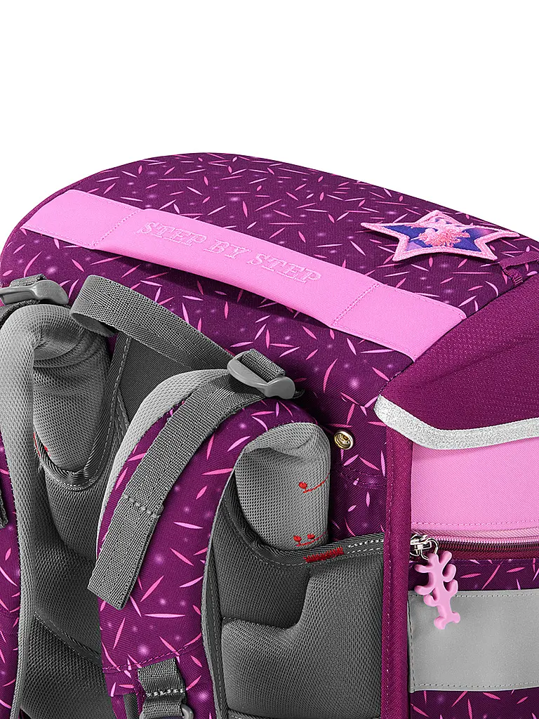 STEP BY STEP | Set de mochila escolar 5 piezas SPACE Pretty Unicorn | Baya