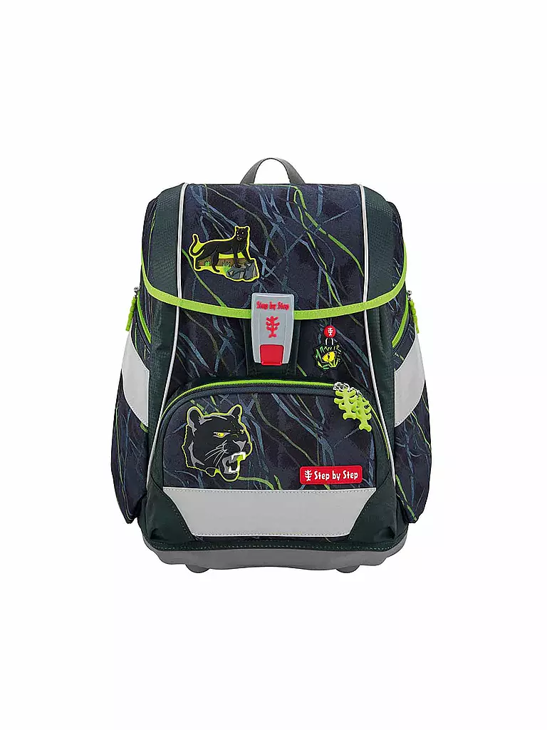 STEP BY STEP | Set de Mochila Escolar 6 piezas - 2in1 Plus Meaid Delia | Negro