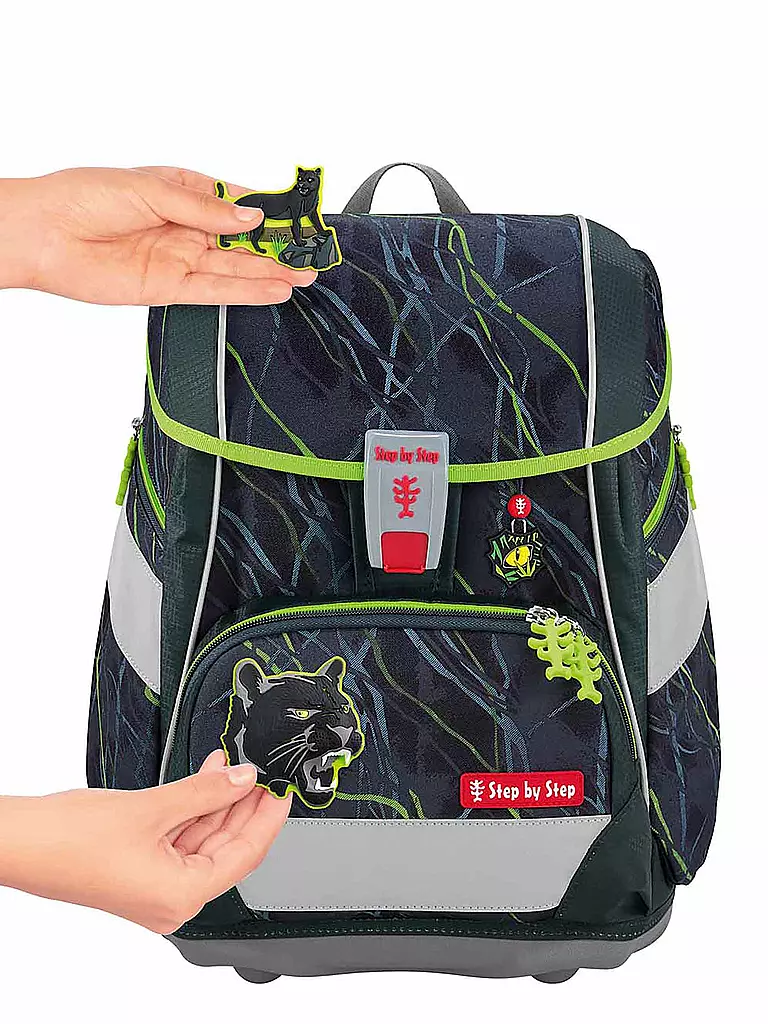 STEP BY STEP | Set de Mochila Escolar 6 piezas - 2in1 Plus Meaid Delia | 