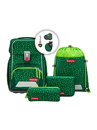 STEP BY STEP | Set de mochila escolar BASIS Green Graphics | Verde oscuro