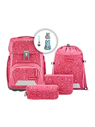 STEP BY STEP | Set de mochila escolar BASIS Pink Bubbles | Fucsia