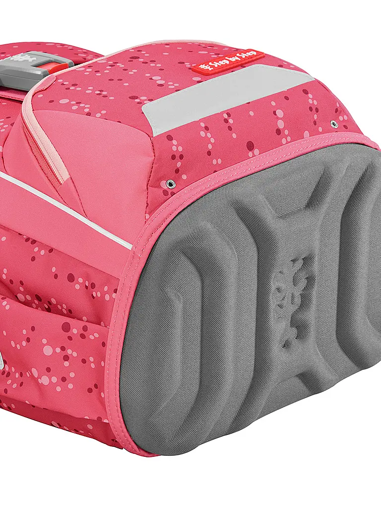 STEP BY STEP | Set de mochila escolar BASIS Pink Bubbles | Fucsia