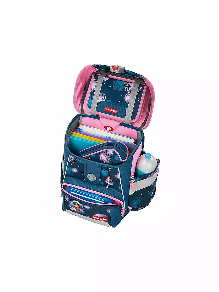 STEP BY STEP | Set de mochila escolar de 5 piezas - Space Mermaid Delia | 