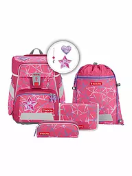 STEP BY STEP | Set de mochila escolar de 5 piezas - Space Star Stella | Fucsia
