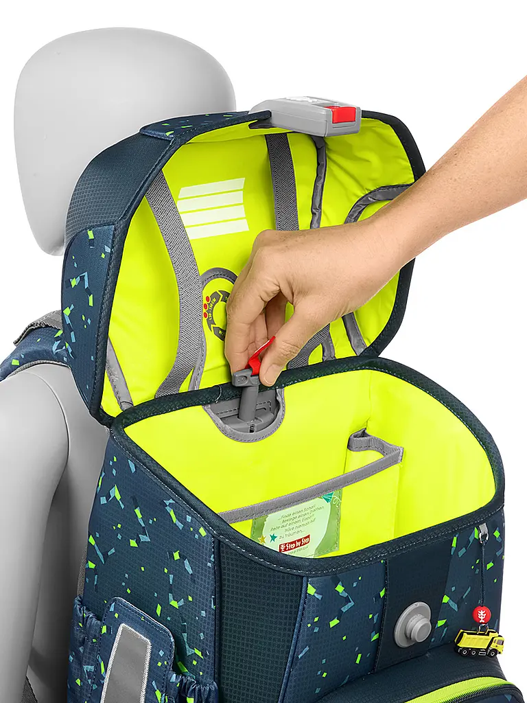 STEP BY STEP | Set de mochila escolar de 5 piezas CLOUD Bagger Rocco | 