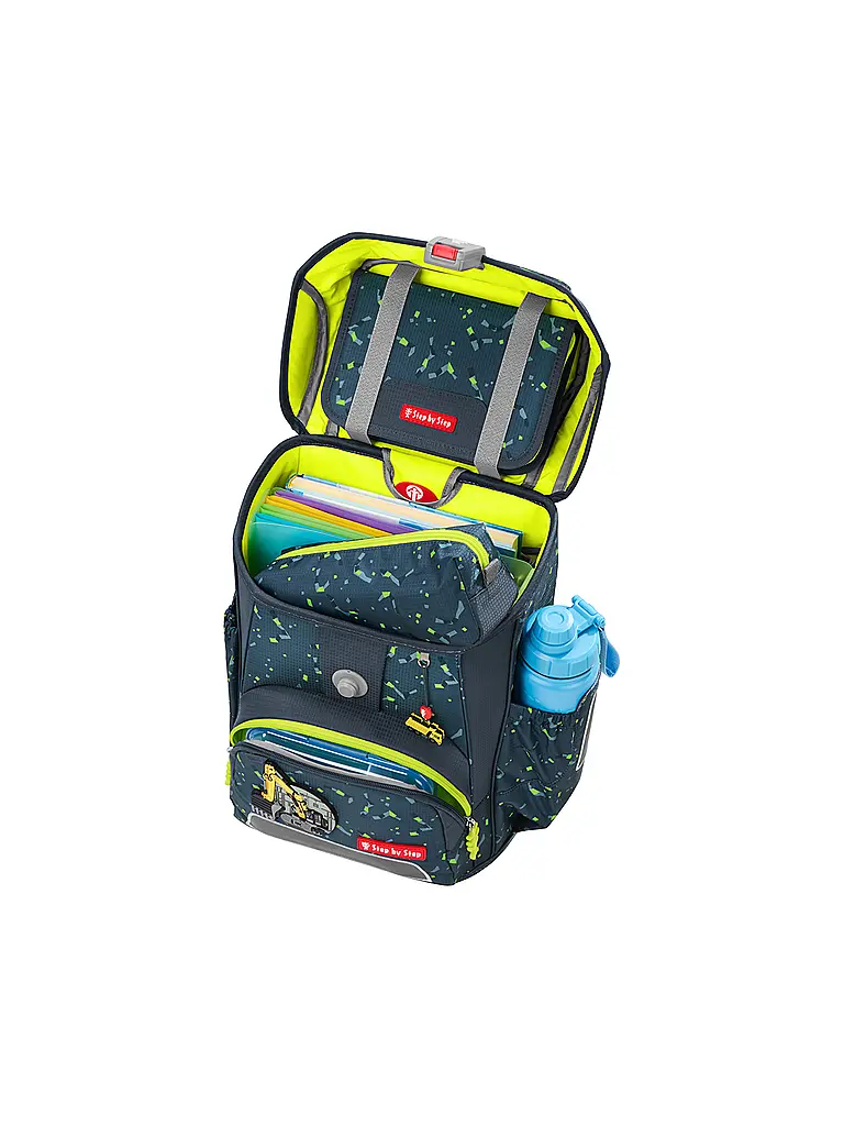 STEP BY STEP | Set de mochila escolar de 5 piezas CLOUD Bagger Rocco | 