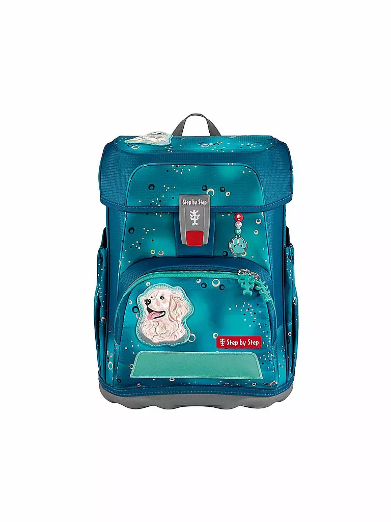 STEP BY STEP | Set de mochila escolar de 5 piezas CLOUD Basty | Turquesa