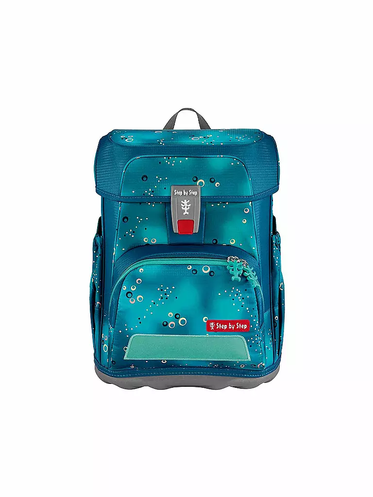 STEP BY STEP | Set de mochila escolar de 5 piezas CLOUD Basty | Turquesa