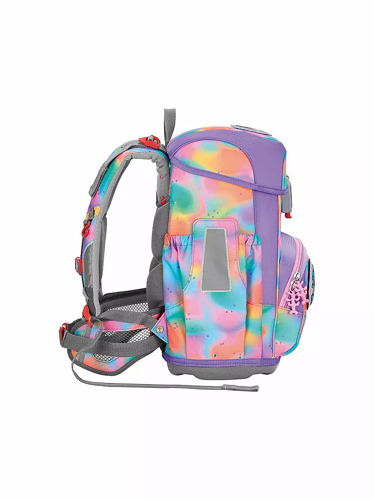 STEP BY STEP | Set de mochila escolar de 5 piezas CLOUD FLASH Butterfly Luna | Lila