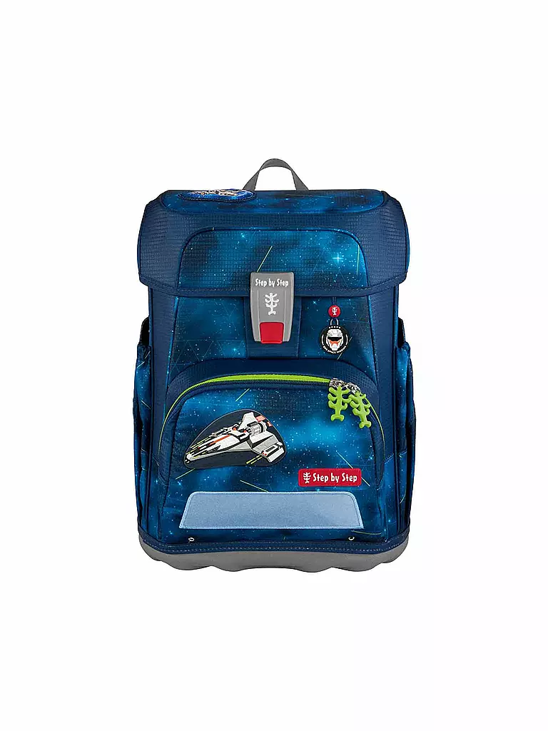 STEP BY STEP | Set de mochila escolar de 5 piezas CLOUD Galactus | Azul